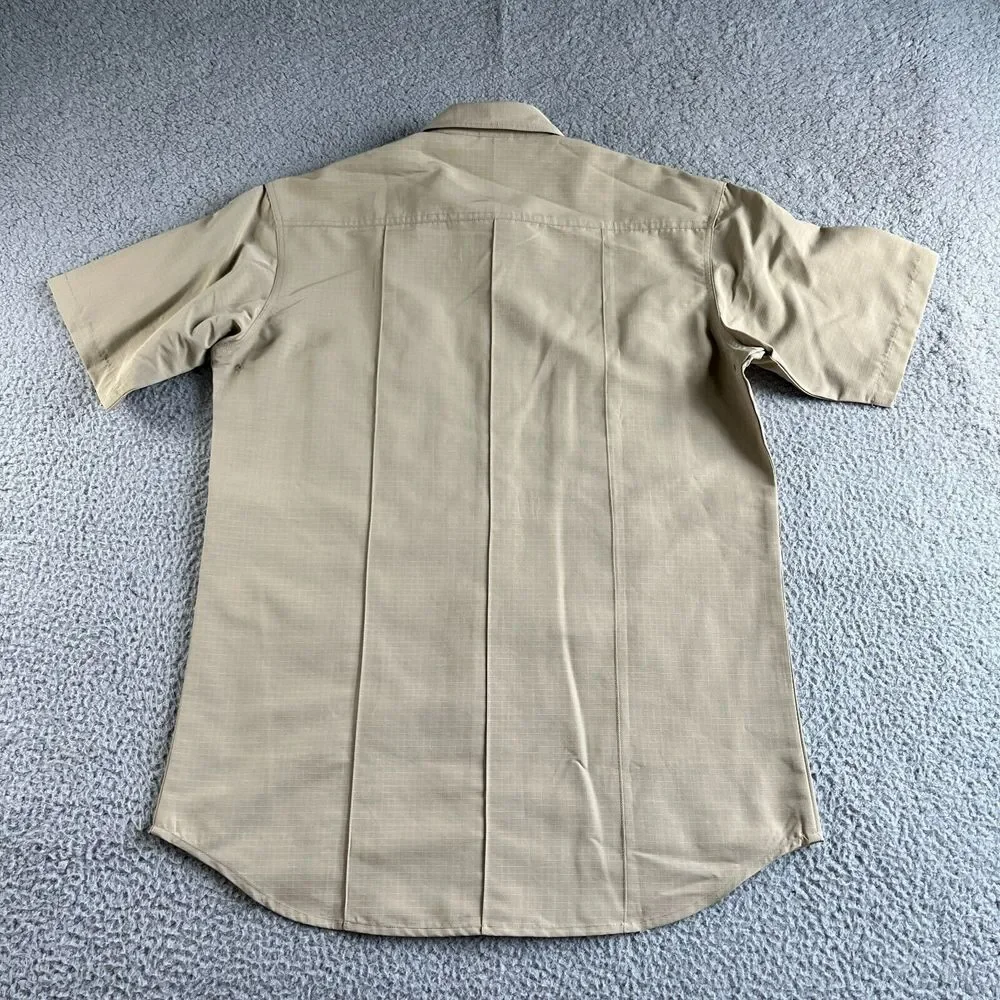 NEW Propper Shirt Mens Medium 32‎ Beige Tactical Kinetic Button Up Uniform F5350